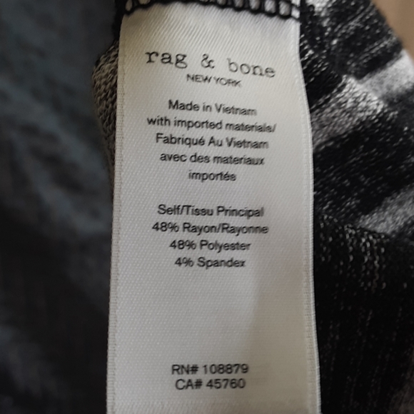 rag & bone striped top - Picture 5 of 5